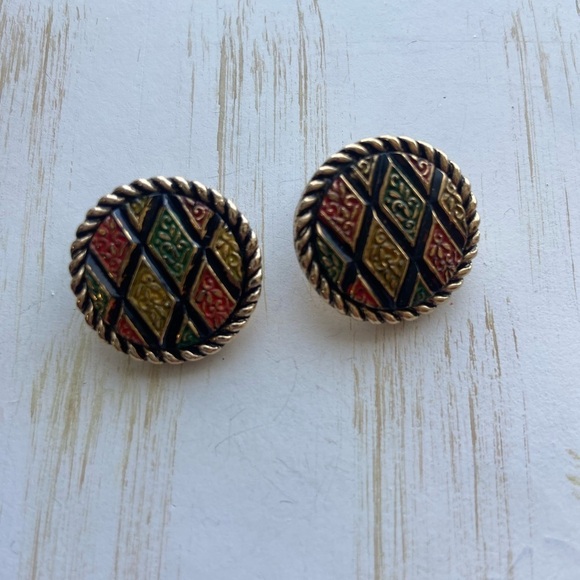 🔴Vintage Sarah Coventry Clip On Earrings - Picture 1 of 6